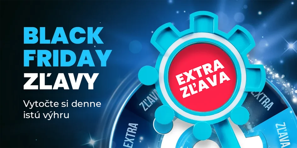 Black Friday zľavy: Vytočte si istú výhru každý deň
