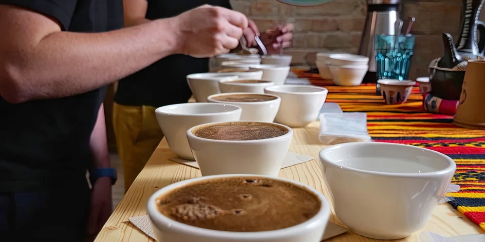Cupping: ochutnávka káv s výkladem pro 1-4 osoby