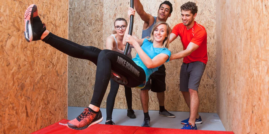 Adrenalínový park v štýle pevnosť Boyard: 24 úloh pre váš tím!