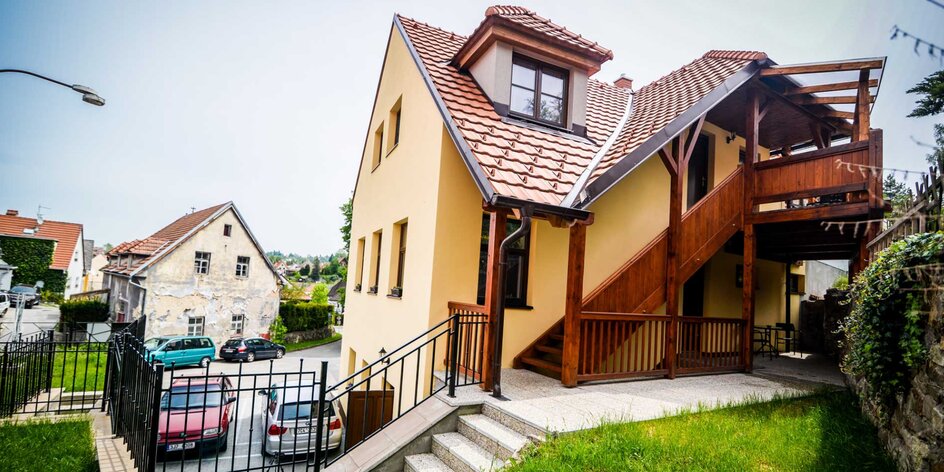 Český Krumlov: moderní apartmány až pro 5 osob