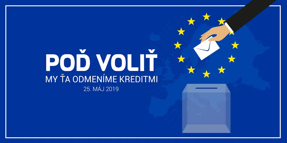 Odmena za volebnú účasť. Pripíšte si kredity