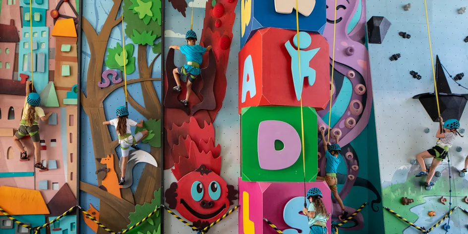 Vstup na detskú lezeckú stenu KIDSWALL