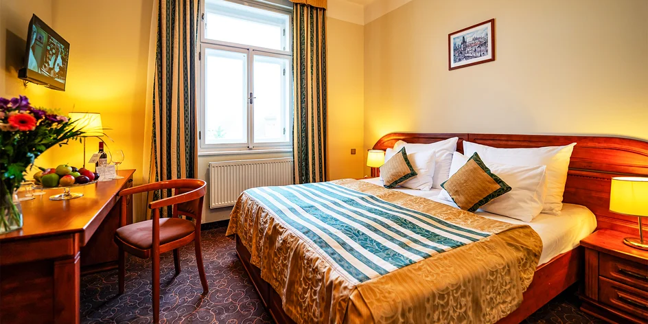 4* hotel v pražském Braníku s bufetovou snídaní