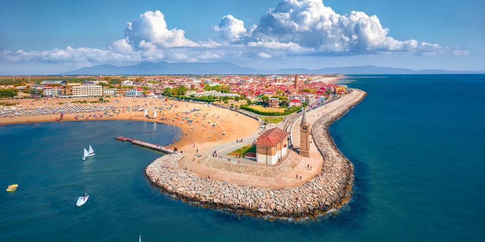 Jednodenní koupačka v italském Caorle: doprava busem