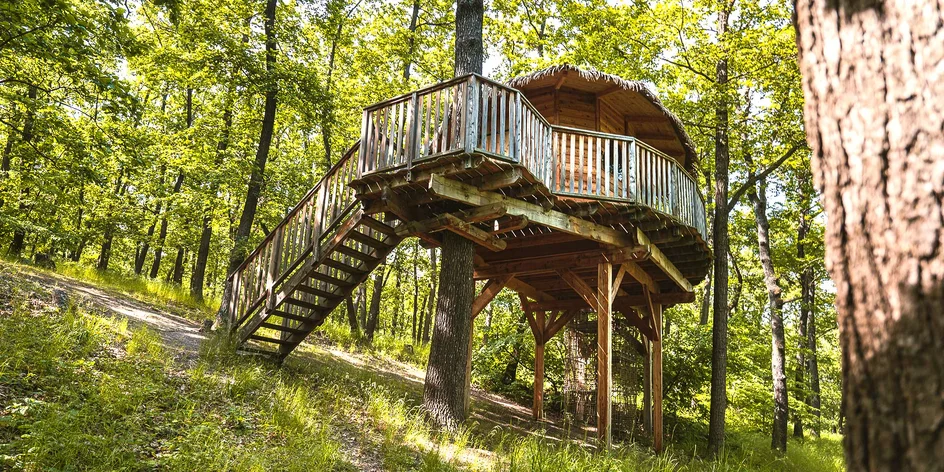 Treehouse na kraji Brna: útulné ubytování i úniková hra