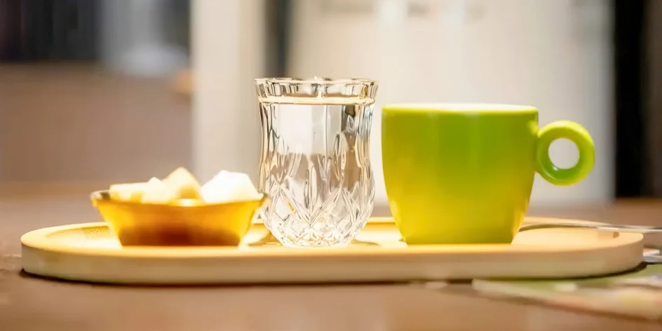 Nápoj a dort podle výběru nebo kolážování