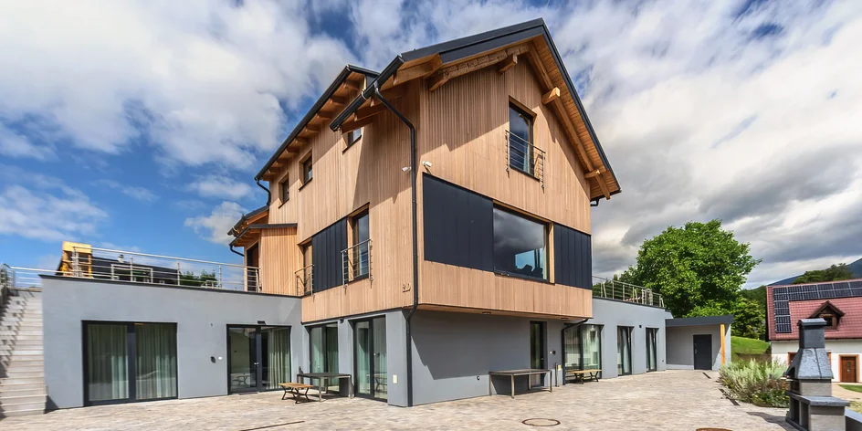 Moderní apartmány v Krkonoších až pro 8 osob s privátní saunou