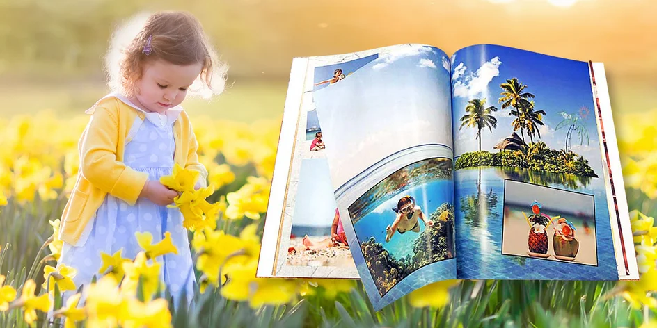 Fotokniha se šitou vazbou: formát A4, 72 stran