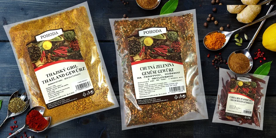 Provoňte kuchyni 20 druhy koření od Pohody