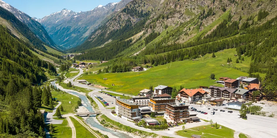 Pitztalský ledovec: penzion se snídaní a wellness