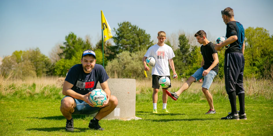 Fotbalgolf: vstup pro dva i rodinu či permanentka
