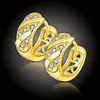 Pozlacené náušnice La Diamantina Livia Gold