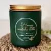 Honey matcha latte - sójová svíčka, 270 ml