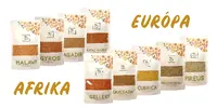 9-dielny Balíček koreninových zmesí "Európa a Afrika"