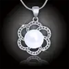 Perlový náhrdelník Pearl Flower - White Pearl