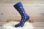 Barevné ponožky "Různobarevný puntík" | Velikost: 36-40