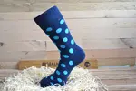 Barevné ponožky "Tyrkys" | Velikost: 36-40