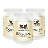 Bio kokosový olej, 1,5 l PET (3x 500 ml)