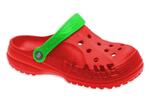 Dětské clogsy FLAMEshoes D-3006 | Velikost: 30 | Červená/zelená