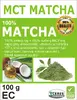 Zelený čaj Matcha se sušeným MCT olejem, 100 g