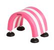 Dětská molitanová stolička | Růžová/bílá
