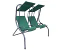 Zahradní houpačka SWING Double Dark Green