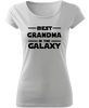 Best grandma in the galaxy | Velikost: XS | Bílá