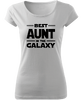 Best aunt in the galaxy | Velikost: XS | Bílá