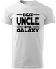 Best uncle in the galaxy | Velikost: XS | Bílá