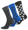 Pánské ponožky Vincent Creation – Dots, 3 páry | Velikost: 39 - 42