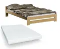 Postel s roštem a pěnovou matrací 14 cm | Rozměr: 90 x 200 cm