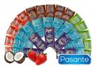 Kondomy Pasante, ovocný mix (100 ks)