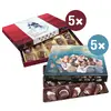 5x mořské plody+ 5x luxury pralines