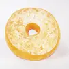 Polštář ve tvaru donutu 40 cm bílá čokoláda I