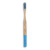 Tvrdý zubní kartáček z bambusu – pro dospělého | Modrá