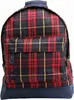 Batoh Tartan Burgundy