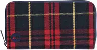 Peněženka Zip Purse Tartan Burgundy