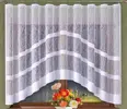 Záclona kusová oblouková 300 × 180 cm