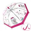 Transparentní deštník - kočička