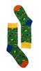 Dámské ponožky – Jeleni (zelené) | Velikost: 35-38