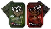1× Pu-Erh a 1× jasmínový zelený čaj