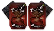 2× černý lisovaný čaj Pu-Erh