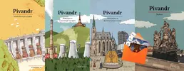 Pivandr – komplet 4 sběratelských alb a 10 samolepek