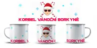 Korbel vánoční borkyně