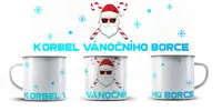 Korbel vánočního borce