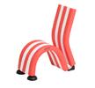 Dětská molitanová židle | Červená / bílá
