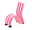 Dětská molitanová židle | Růžová / bílá