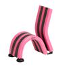 Dětská molitanová židle | Růžová / černá