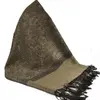 Kašmírový šál | Středně hnědá
