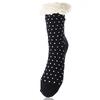 Dámské teplé ponožky, puntíky | Velikost: 35-38 | Černá
